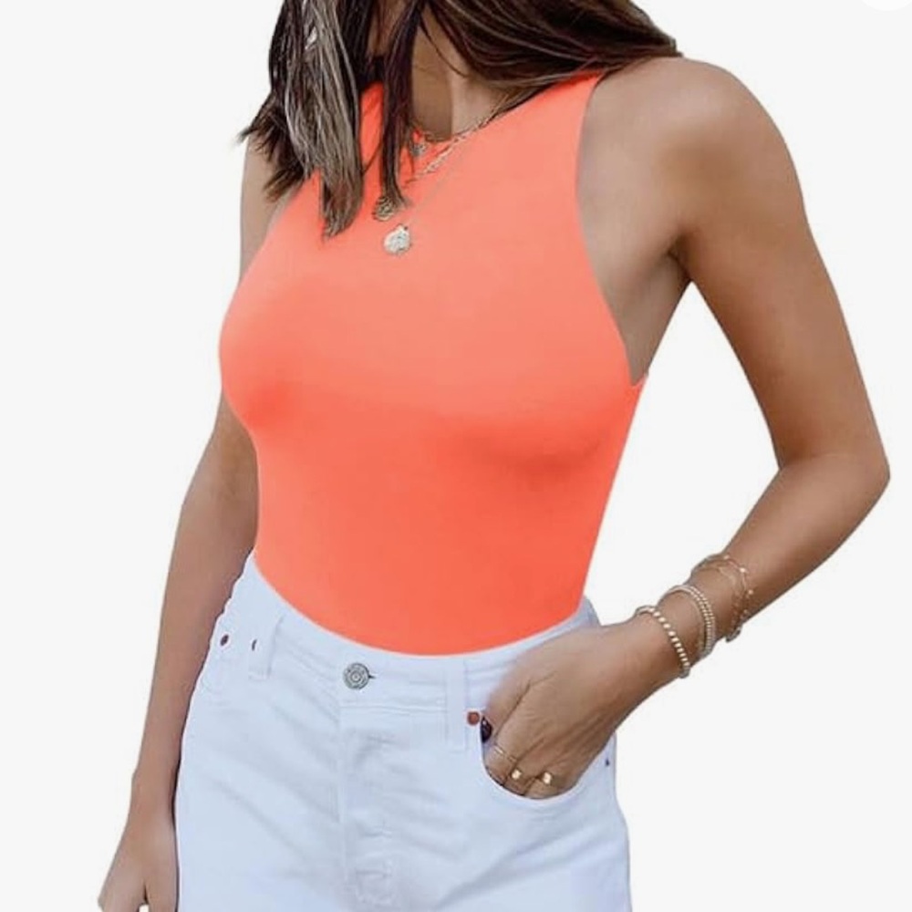 Orange Bodysuit
